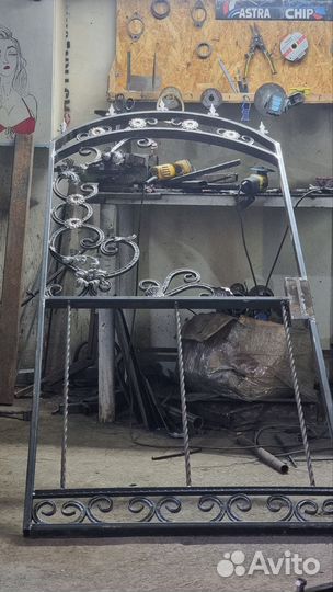 Калитки ворота козырьки холодная ковка