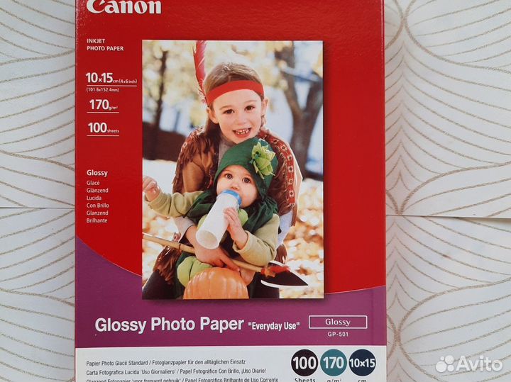Фотобумага canon