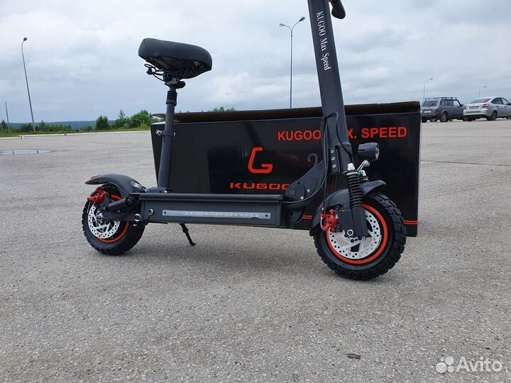 Электросамокат Kugoo MaxSpeed 11Ah JiLong