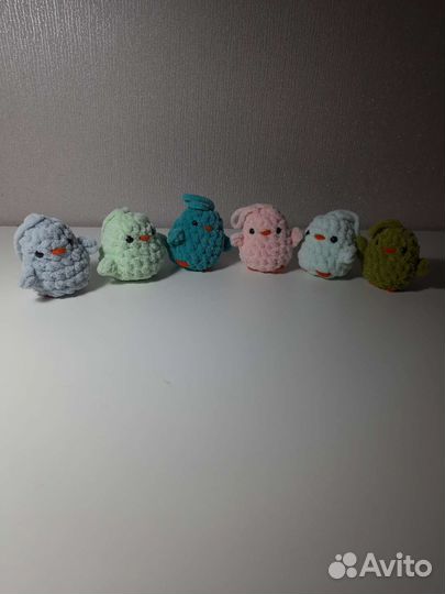 Вязаные игрушки ручной работы