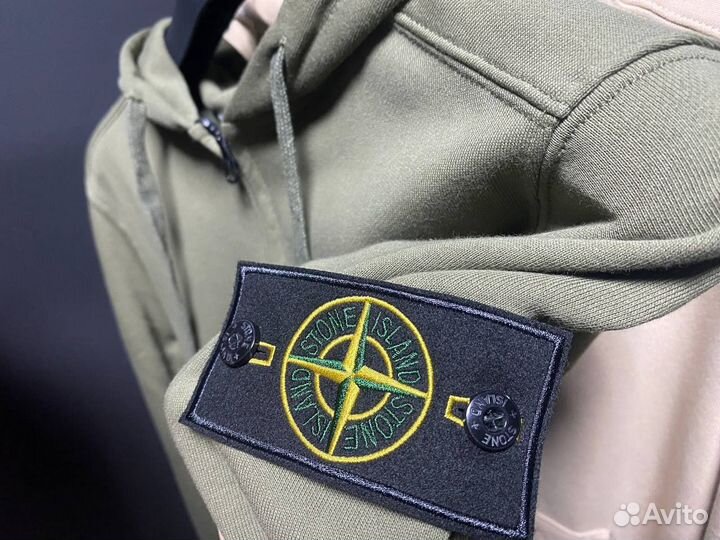 Зип худи stone island