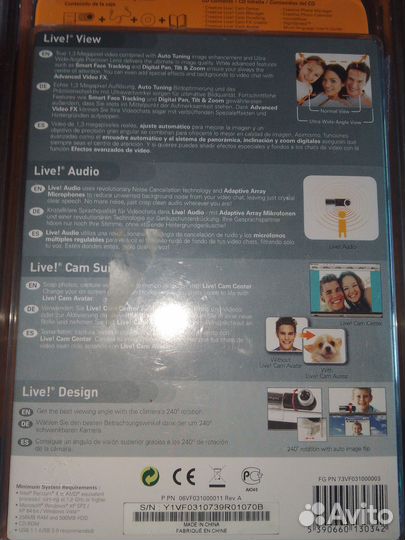 Веб камера creative