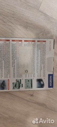 Диктофон olympus vn713pc новый