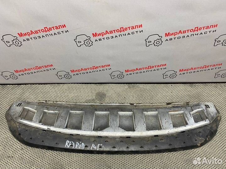 Защита бампера переднего Skoda Rapid 2013