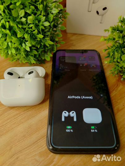 Наушники airpods 3 (проверка на месте)