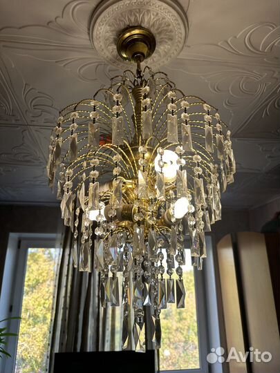 Люстра хрустальная