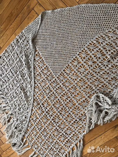 Шаль ручная работа