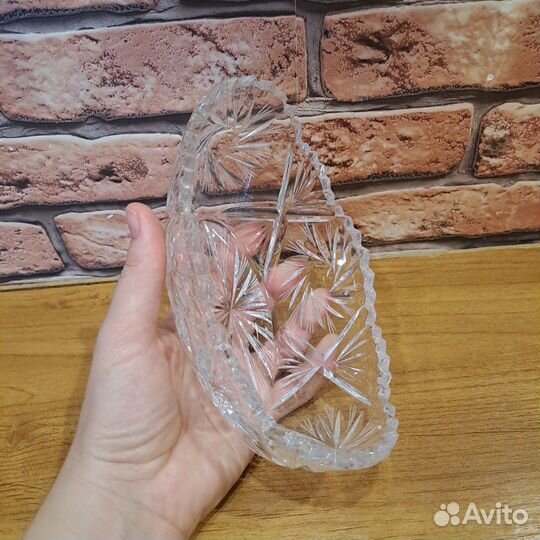 Ваза хрустальная СССР