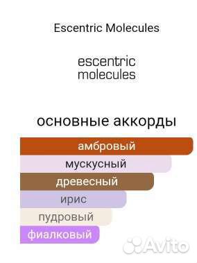 Масляные духи Molecule 02 Молекула Escentric
