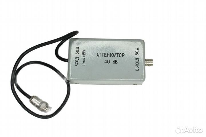 Аттенюатор 40 dB 50 Ом 15 В из зип с хранения