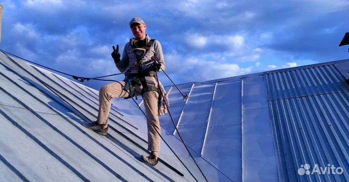 Покраска крыш