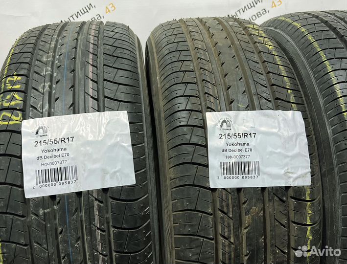 Yokohama dB Decibel E70 215/55 R17 94Y