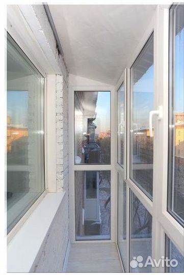 Остеклении и отделка балконов