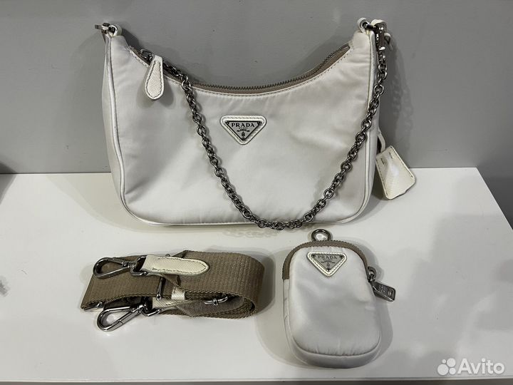 Сумка Prada re-edition 2005, оригинал