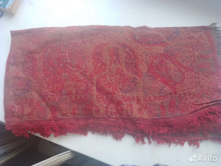 Павлопосадский платок шерсть СССР