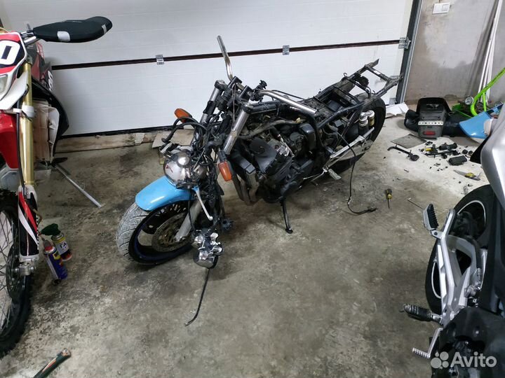 Honda cb400 разбор