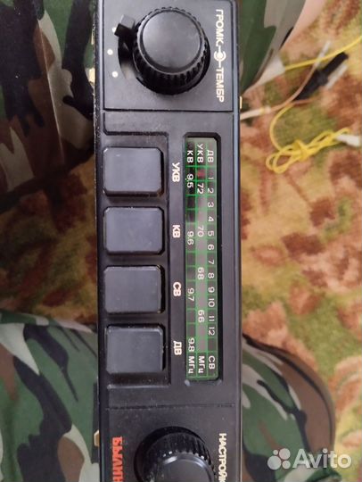 Автомобильный радиовещательный приемник