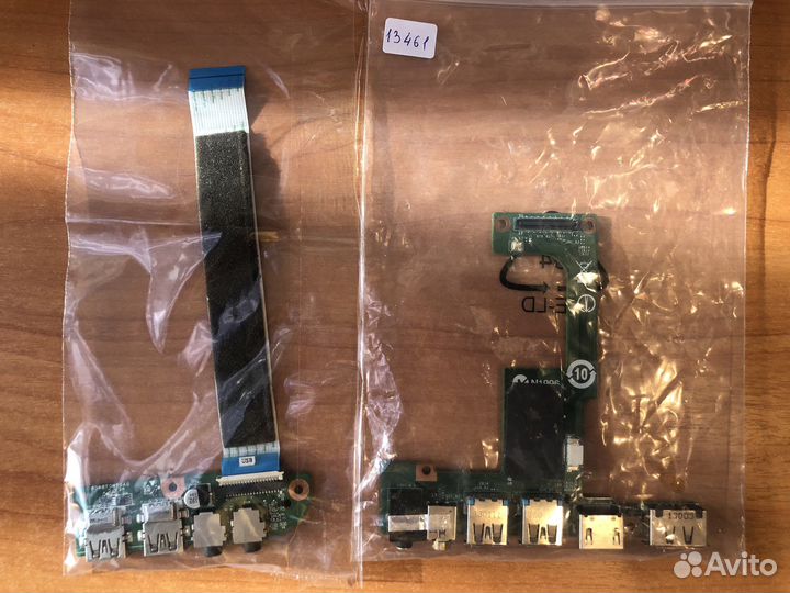 Плата USB с шлейфом для ноутбука