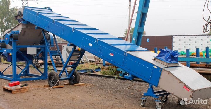 Ленточный транспортер, конвейер