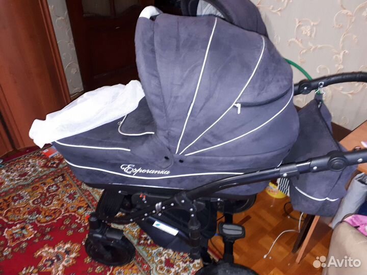 Коляска 2 в 1 Esperanza+ кроватка с матрасом