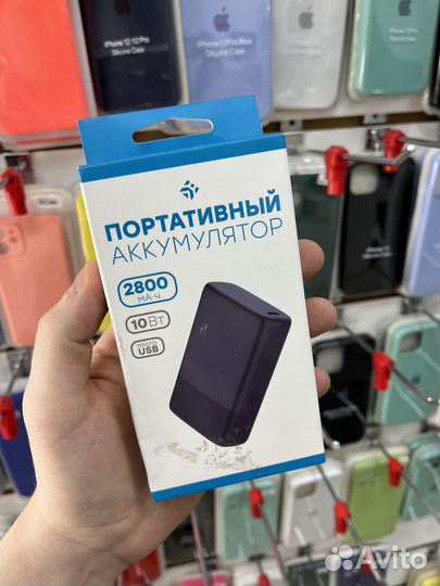 Power Bank dexp Compact Power CP2.8 2800мАч черный