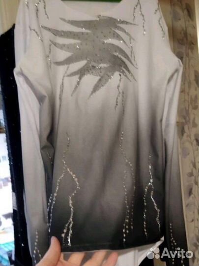 Рубашка для выступлений для фигурного катания нова