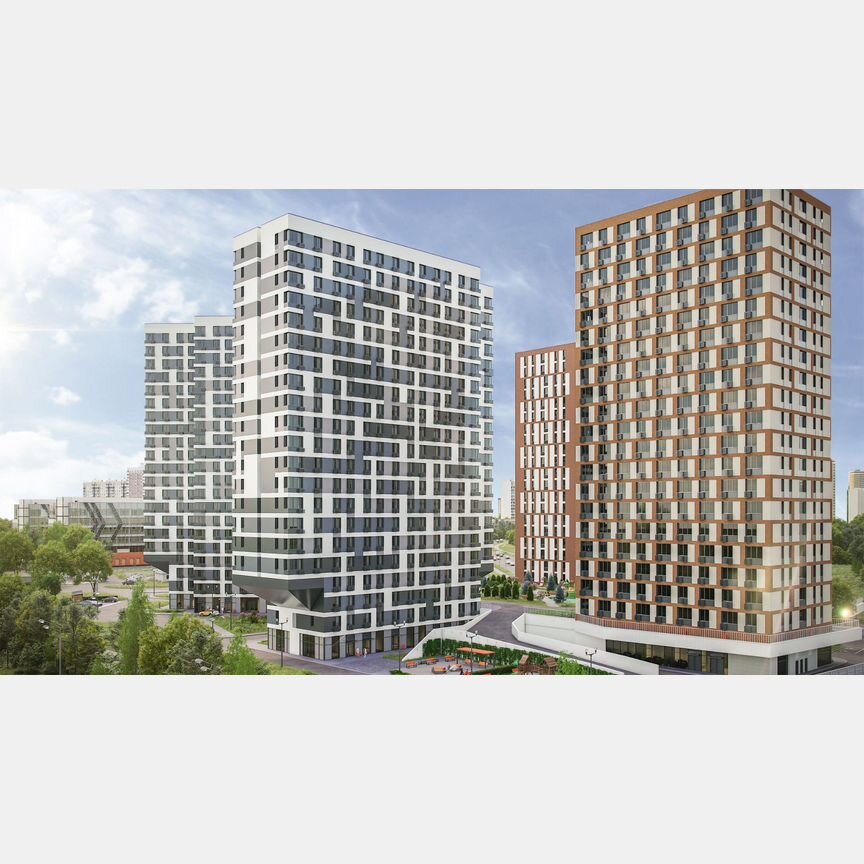 Апартаменты-студия, 20,5 м², 18/21 эт.