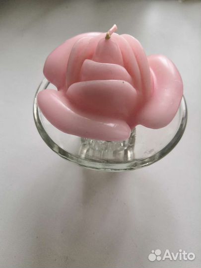 Свеча с подсвечником