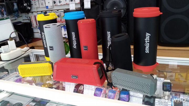 Блютуз колонки, новые