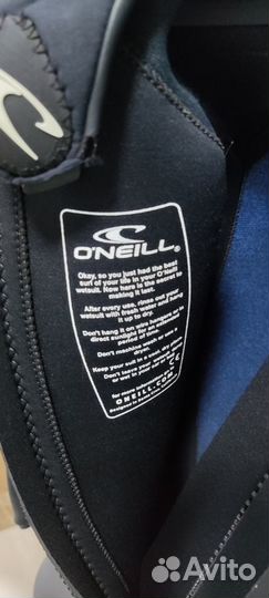 Мокрый гидрокостюм O'Neill мужской размер EU44