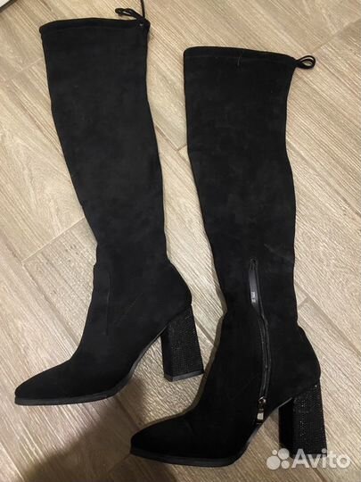 Сапоги ботфорты