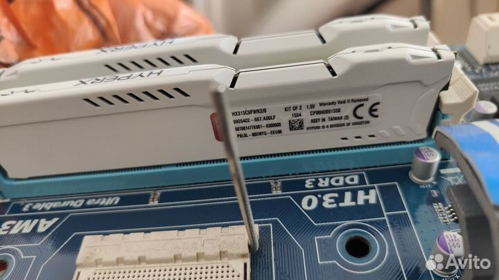 Оперативная память Kingston 2х4 ddr3