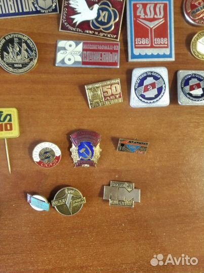 Значки СССР