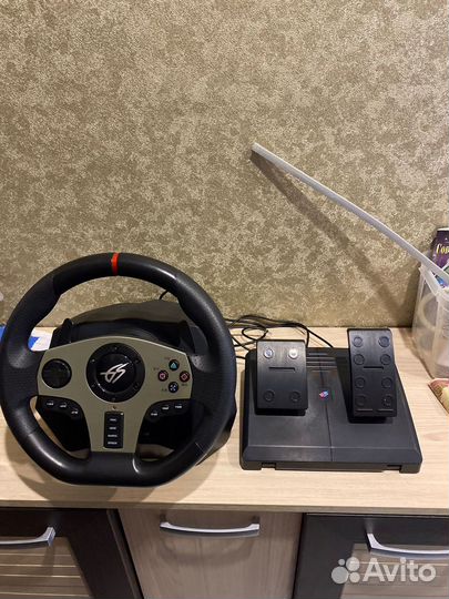 Игровой руль dexp Wheelman Pro