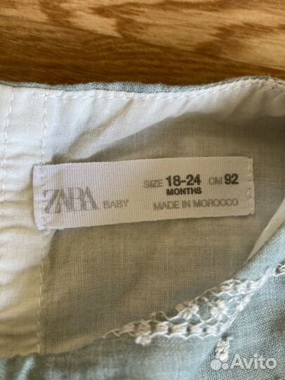 Брючки и блуза для девочки, Zara, р.92