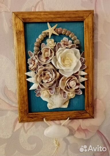 Картина из ракушек