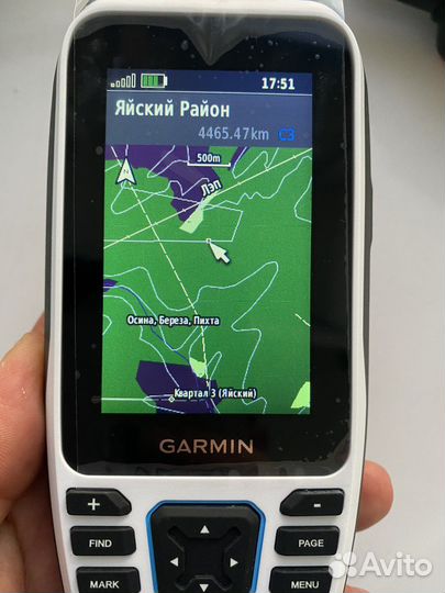 Карта топо 2023 для навигатора Garmin