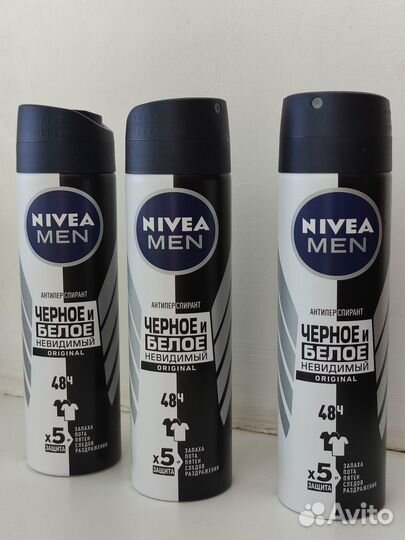 Дезодорант Nivea Черное и Белое Невидимый Original