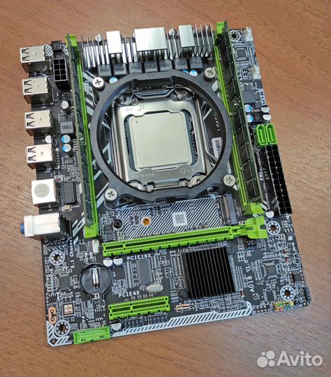 Комплект 10-20 ядер E5-2670v2/ X79G Kllisre/ 16Gb