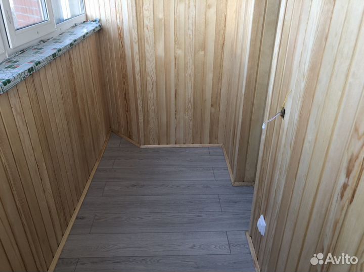 Отделка и остекление балконов и лоджий