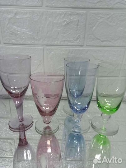 Рюмки, фужеры, стаканы