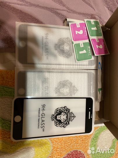 Защитное стекло iPhone 7 plus