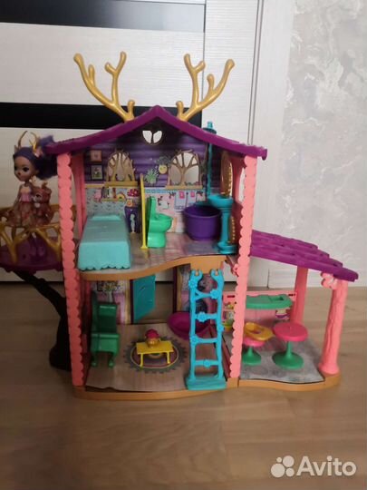 Домик оленя enchantimals энчантималс