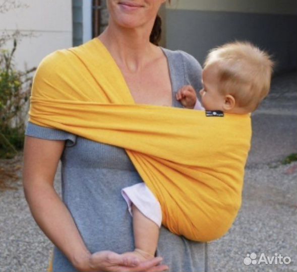 Слинг шарф didymos индиго солнечный 5ка