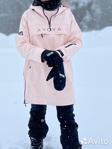 Анорак xvoya розовый новый