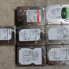 Жесткие диски hdd 1тб 2тб