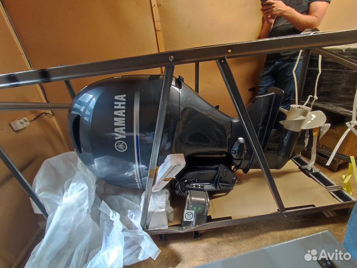 Лодочный мотор Yamaha F90cetl новый в наличии