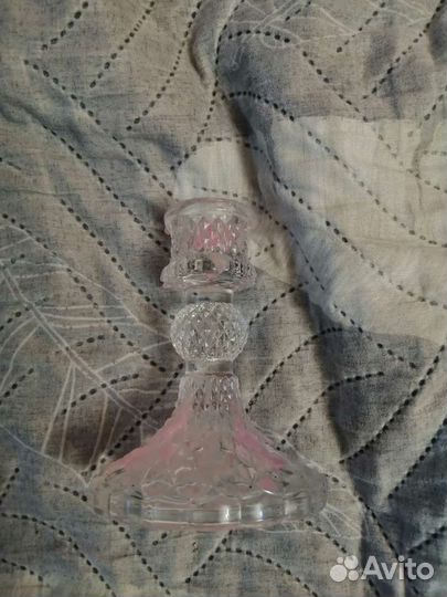 Подсвечник стеклянный