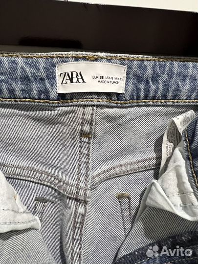 Джинсы zara 38