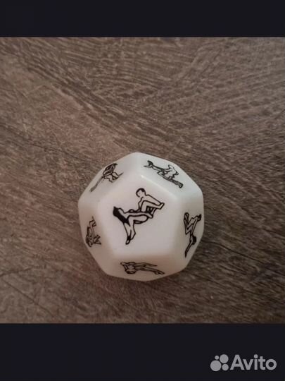 Кубик для взрослых игр 18+